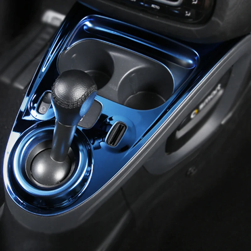 Декоративная рамка центральной консоли автомобиля для Mercedes Smart 453 Fortwo Forfour
