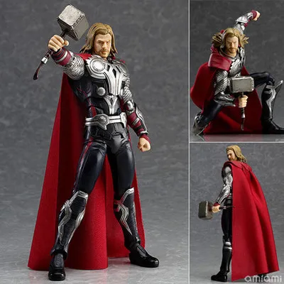 Marvel мстители Тор Figma 216 # ПВХ Фигурку Коллекционная Модель Игрушки 16 см | и хобби
