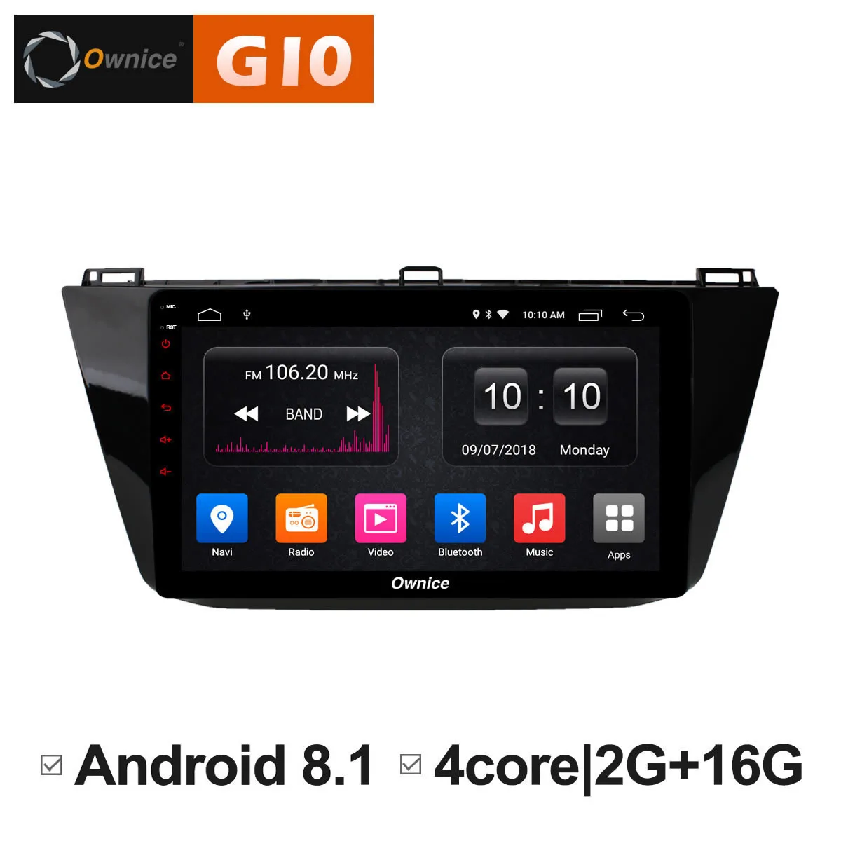 

for VW tiguan 2017 android 8.1 car Radio 10.1" ips dvd gps navigation Intelligent Entertainment System Multimedia 4G SIM DAB DVR