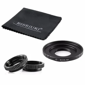 

For C Movie Lens To for EOSM mouth Camera Adapter Ring for for Canon EOS M Mirrorless camera & c mouth ring