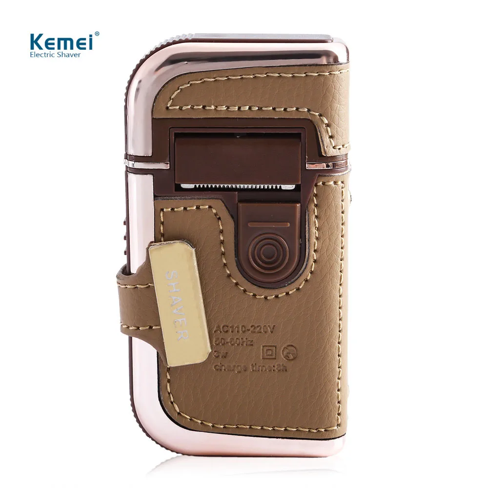 

Kemei RSCW-5600 Men's 2 in 1 Electric Shaver Razor Portable Beard Trimmer Shaver Rechargeable Mustache Shaving Machine Z30