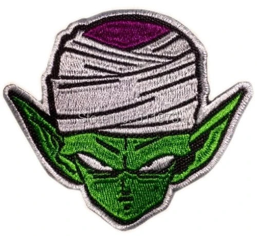 

Piccolo Dragon Ball Z DBZ GT Vegeta Goku Master Roshi Movie TV Series Embroidered iron on patch cosplay transfer COMICS APPLIQUE