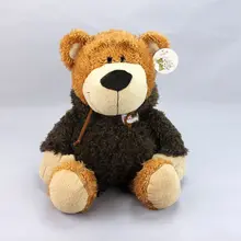 Милая плюшевая игрушка кукла Счастливый медведь одежда туалетное пальто подарок на день рождения 1 шт