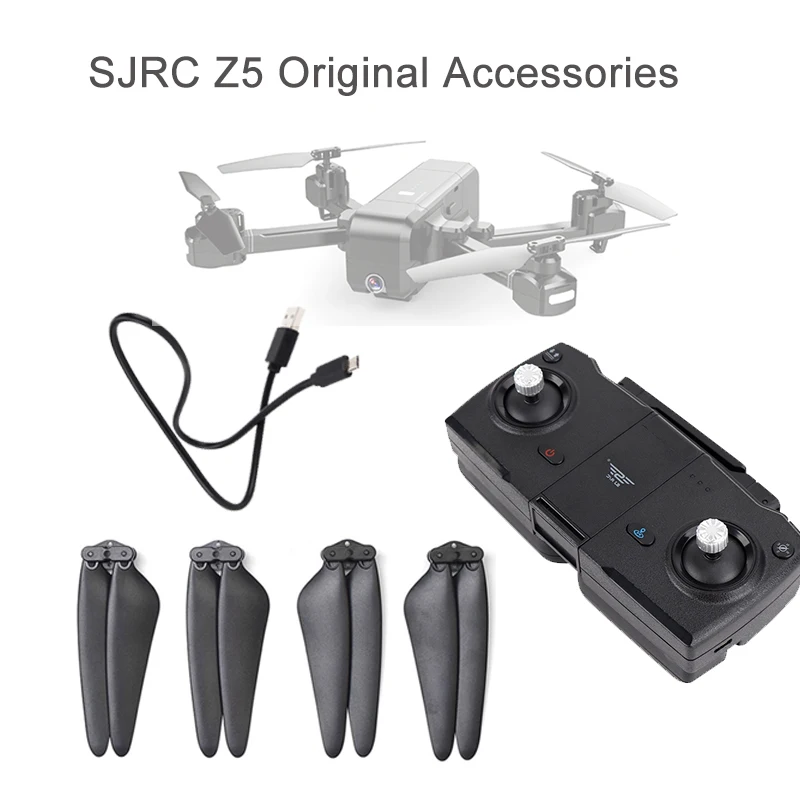 Оригинальный SJRC Z5 батарея пропеллер Balde USB линия дистанционное управление