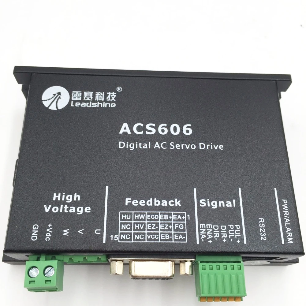 DSP бесщеточный сервопривод ACS606 18 60VDC Leadshine Цифровой Сервопривод переменного тока