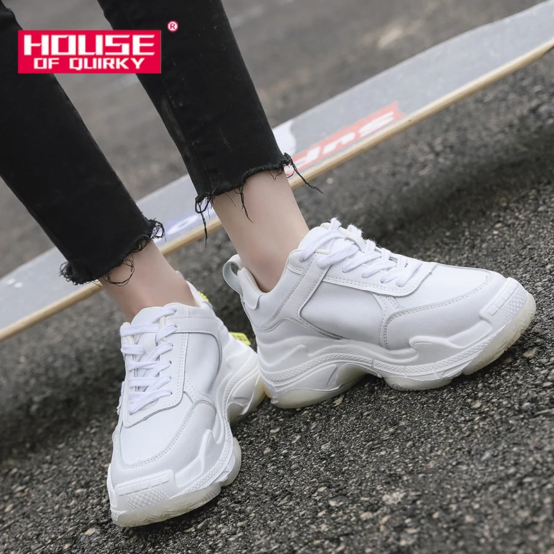 

Round Toe Rubber Ladies Shoes Comfortable Flat Platform Sneakers Women Casual Shoes Flats Vulcanized Shoes Autumn Women Shoes PU