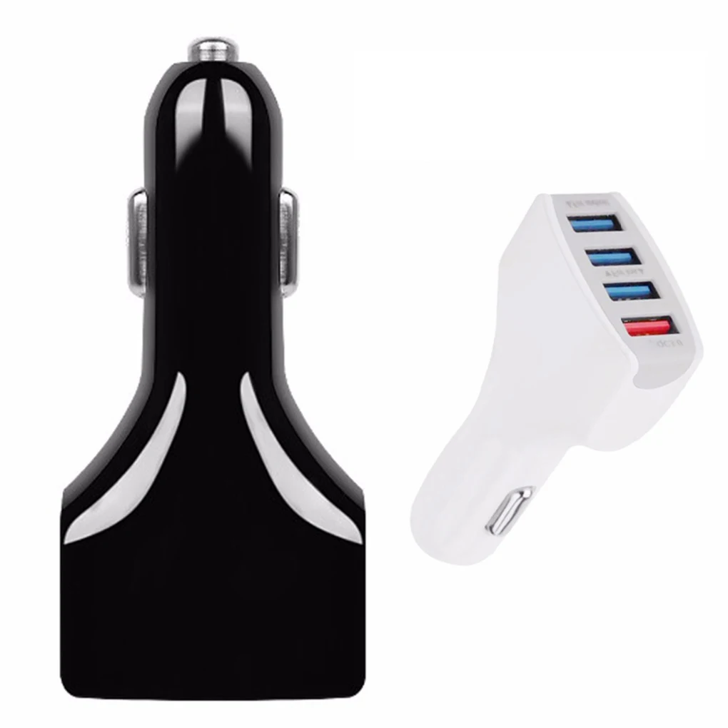 4 منافذ USB الهاتف المحمول اللوحي الذكية سريع شاحن سيارة الهاتف MP4 كاميرا سريعة شحن محول