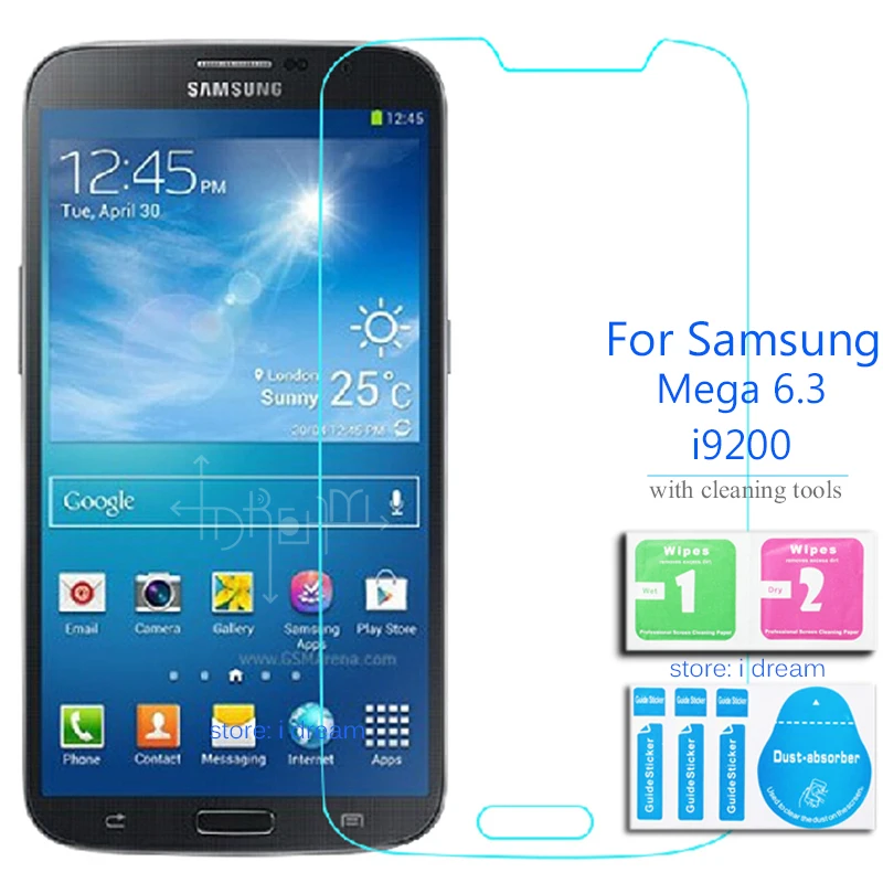 2 шт для Samsung Galaxy Mega 6 3-дюймовая пленка из закаленного стекла 9H круглая Защитная