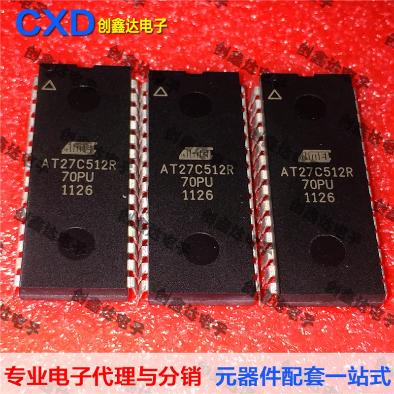 Бесплатная доставка AT27C512R-70PU AT27C512R AT27C512 |