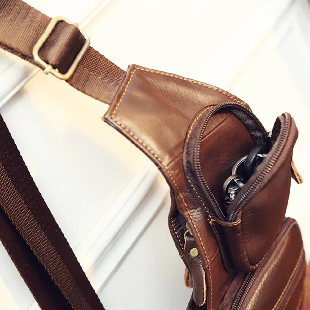 genuíno couro de couro do Suitable For : Travel/hiking/camping/riding/casual Bag