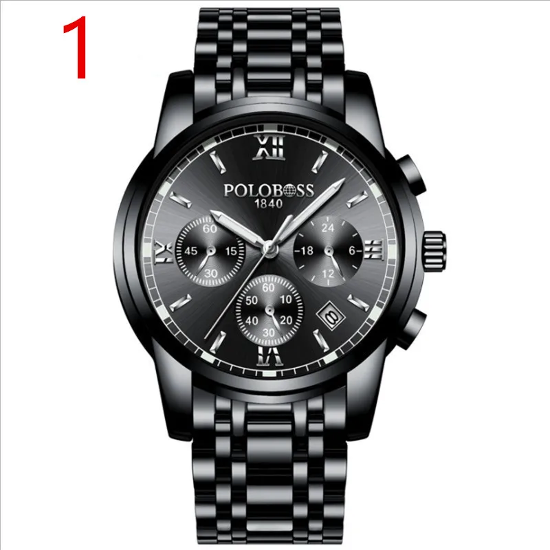 

The 2019 brand senior luxury men's business quartz watch shows the manliness.59