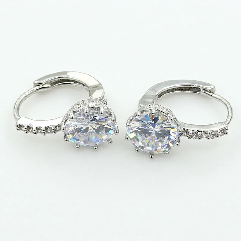 Trendy Silver Plate Earrings-Silver-7