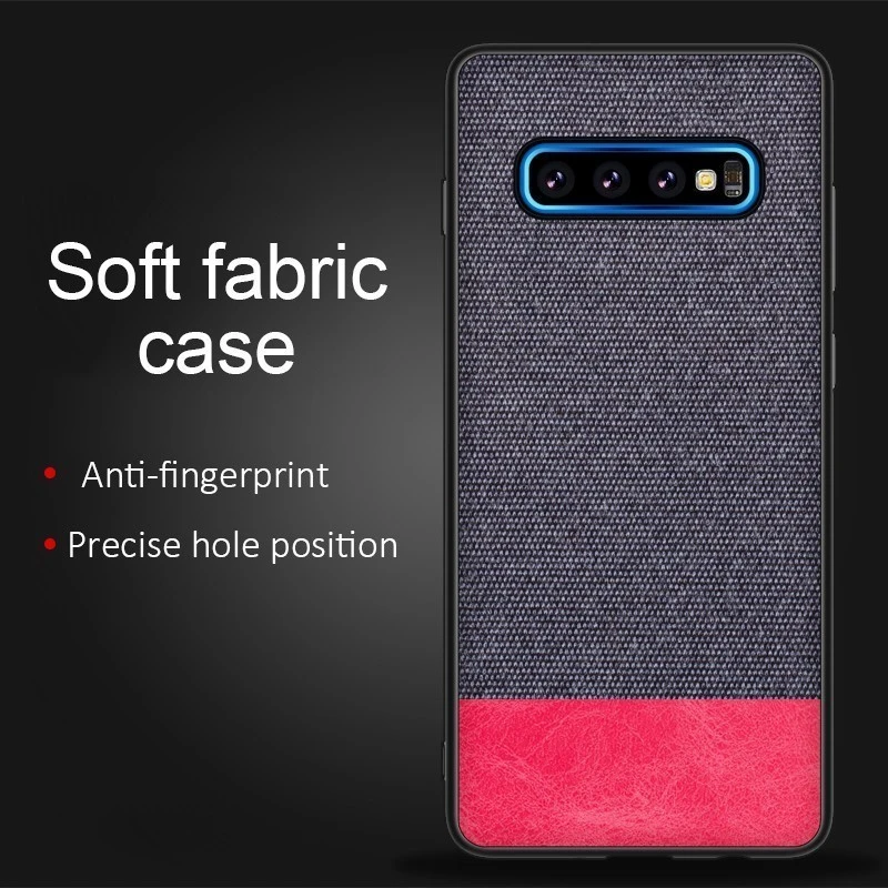 Case For Samsung S8 Samsung S9 Plus Phone Case Luxury Soft Fabric Phone Cover For Samsung Galaxy S10 Plus S10E S7 Edge Coque