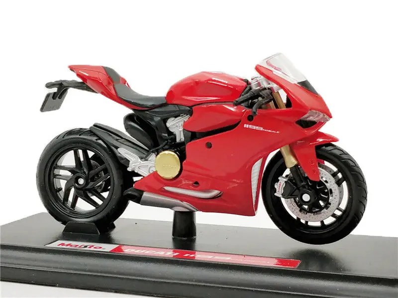Maisto 1:18 Ducati 1199 мотоцикл велосипед литая модель игрушка Новый в коробке| |