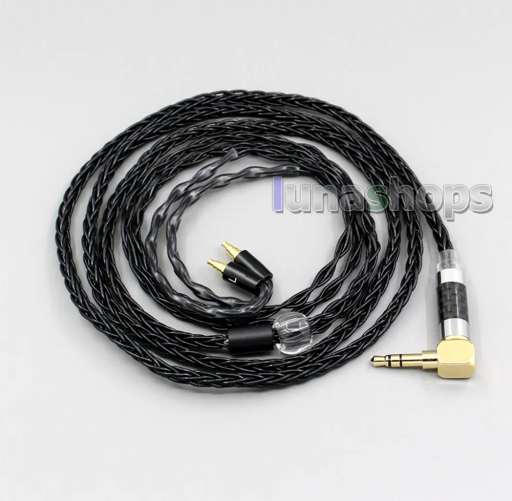 XLR сбалансированный 3,5 мм 2,5 мм 8 ядер посеребренный для наушников кабель для Sennheiser IE40 Pro LN006355