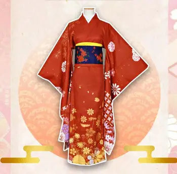 

Kantai collection Kai Ni Yuudachi kimono cosplay costumes