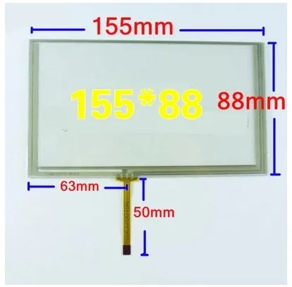 original New 6.2 inch 155mm*88mm touch panel TM062RDH03 HSD062IDW1 PW062XS8 PW062XS6 CLAA062LA02 CLAA062LA01 | Компьютеры и офис