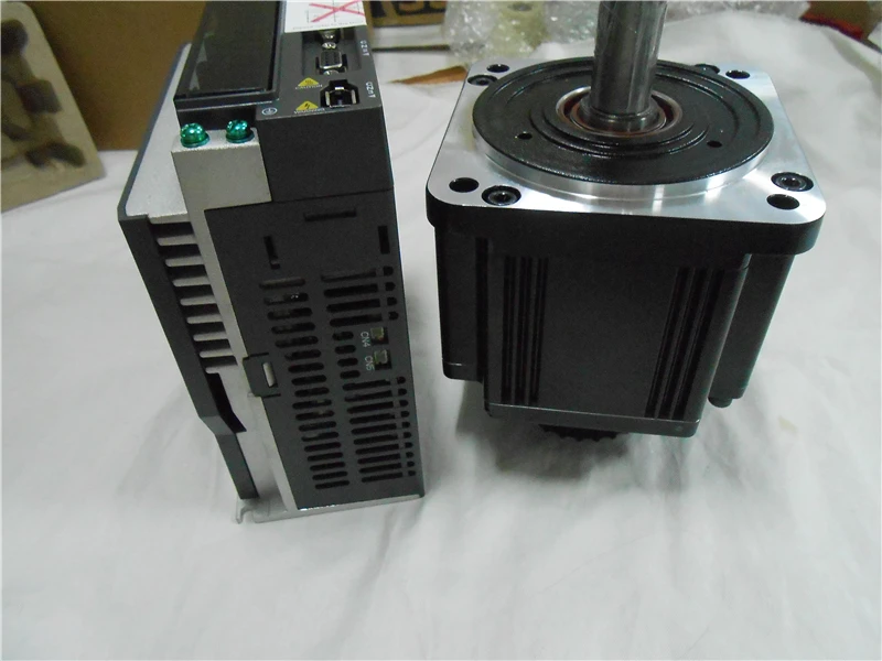 AC Servo System 220V 2KW Delta Servo Motor Drive Kits CNC 100mm 6.37NM 3000r/min ECMA-C11020RS+ASD-A2-2023-L with 3M cable