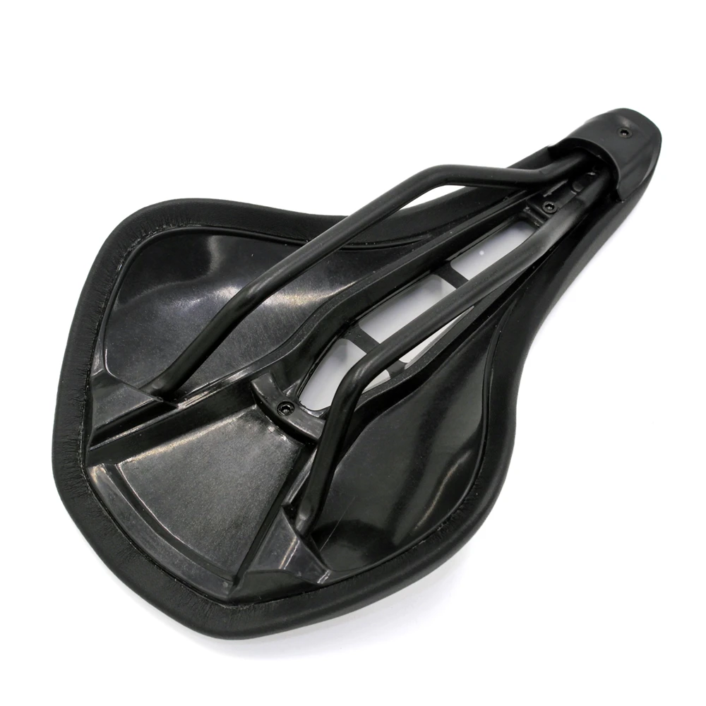 EC90 2018 Bike Saddles Bicycle Cycling Seat Silica Gel Seat Black Road MTB Bicycle Saddle Black (4)