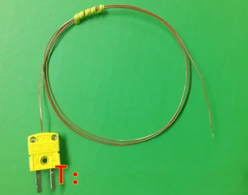 

Original Thermocouple Wire/THERMO-COUPLE WIRE TT-K-36-30+Plug SMPW-K-M Temperature Sensor Cable 1M TT-K-36-SLE or TT-K-30-SLE