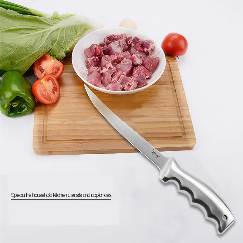 Нож для обвалки рыбы NEEF кухонный нож из нержавеющей стали мяса бритья ножи