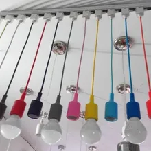 E26 E27 огни орбитальная машина художественная люстра лампа цвет светодиодный Трек освещение шар 2 way провод лампы