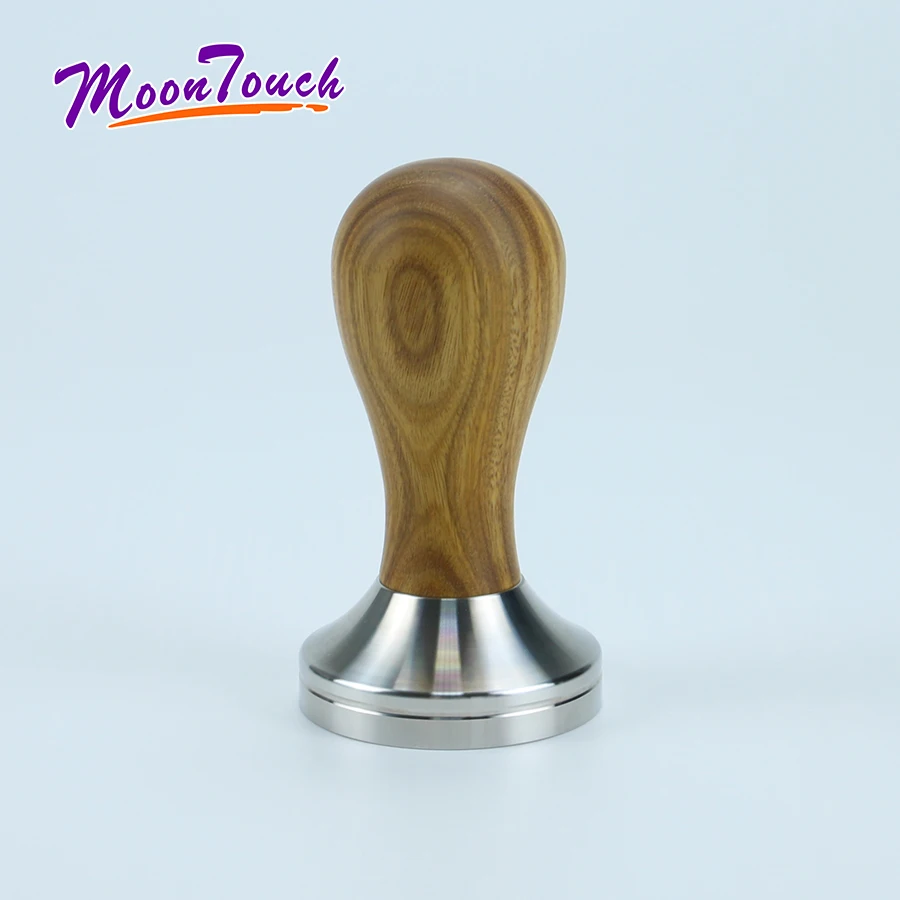 Fragrant Natural Verawood Handle Tamper Coffee Powder Hammer Stainless Steel 41/49/51/53/54/57/57.5/58/58.35mm Coffee Tools Fragrant Natural Verawood Handle Tamper Coffee Powder Hammer Stainless Steel 41/49/51/53/54/57/57.5/58/58.35mm Coffee Tools