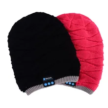Brand Warm Hat Mini Wireless Speaker Bluetooth Receiver Amplifier Audio Music Speaker Smart Cap Headset Headphone