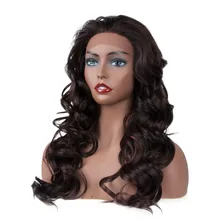 JINGFA Mix коричневый высокое температура волокно Искусственные парики для черный для женщин косплэй