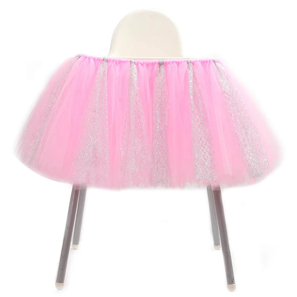 Buy BESTOYARD 91.5x35cm Glitter Chair Skirt Lovely