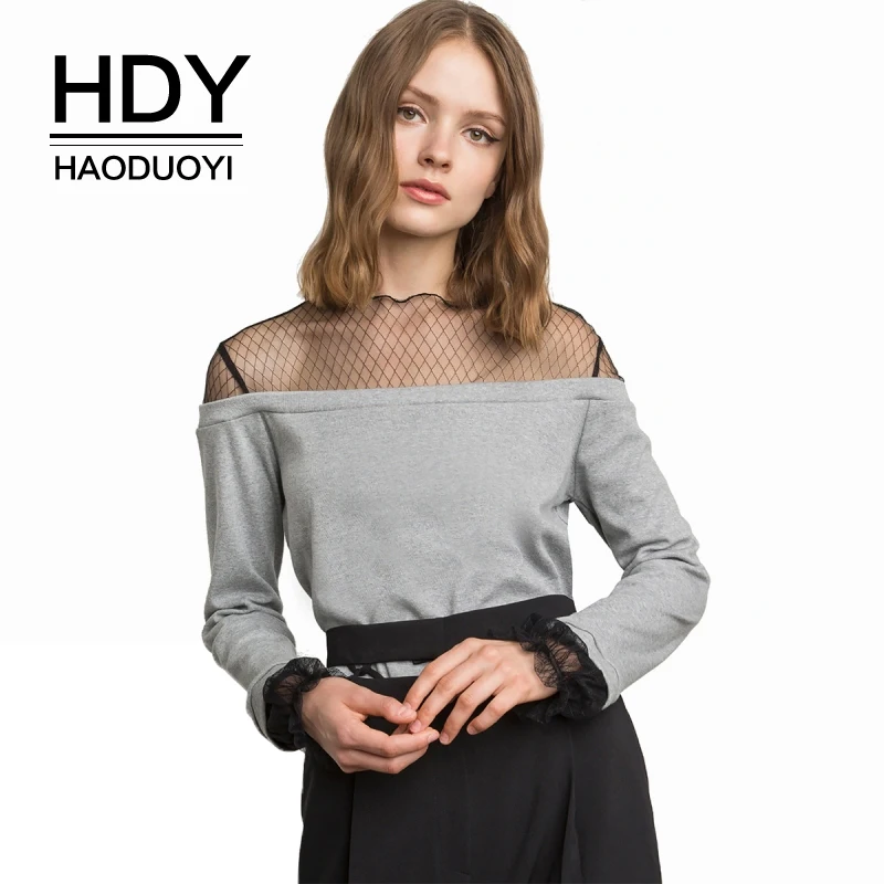 HDY Haoduoyi модные женские туфли пикантные прелестные толстовки сетки