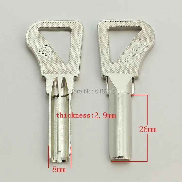 

B432 A lot of long triangle on atom blank key 50pcs/lot