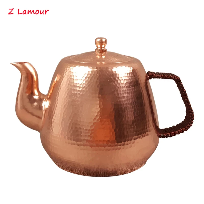 Z& Lamour 1,7л ручной работы китайский красный медный чайник большой емкости чайник китайская культура