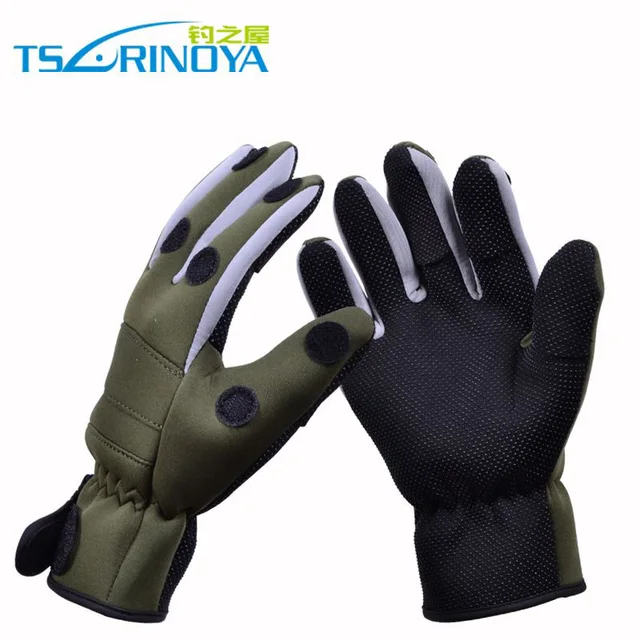 Best Offers Trulinoya Waterproof Anti-Slip Breathable Fishing Gloves Army Green Color Outdoor Gloves Fishing Accessory Best Offers Trulinoya Waterproof Anti-Slip Breathable Fishing Gloves Army Green Color Outdoor Gloves Fishing Accessory