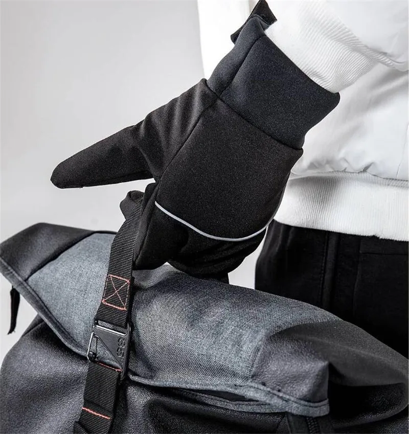 New Version Xiaomi Mijia Qimian Touch Screen Gloves Winter Autumn Outdoor Thicken Warm unisex for driving,moto,fishing unisex (23)