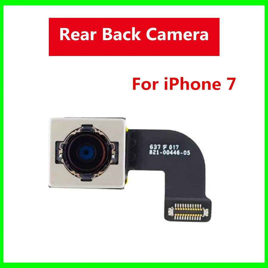 

100% TEST Good Working Rear Back Big Camera For iPhone 7 ,Camera Replacement Full Tested