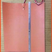 400 мм X 500 мм 1600 Вт 120 В, NTC100K, силиконовый нагреватель огромный Мега 3d принтер нагреватель, Большая пластина нагревательный коврик Масляный Нагреватель пользовательский размер дизайна