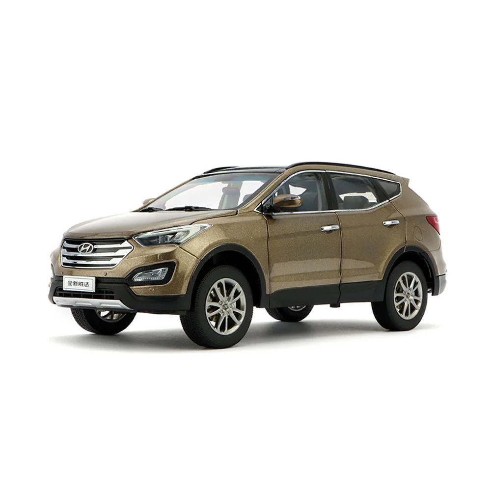 

Scale 1:18 Alloy Pull Back Toy Vehicles Santafe Car Model Of Children's Toy Cars Original Authorized Authentic Toys