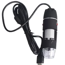 500X8 светодиодный электронный Микроскоп Цифровой Микроскоп USB профессиональное крепление увеличение мера