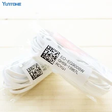 100 шт./лот наушники-вкладыши 3,5 мм с отслеживанием объема работы Управление с микрофоном для Samsung Galaxy S6 edge S7 s5 s4 s3 note 5 4 3