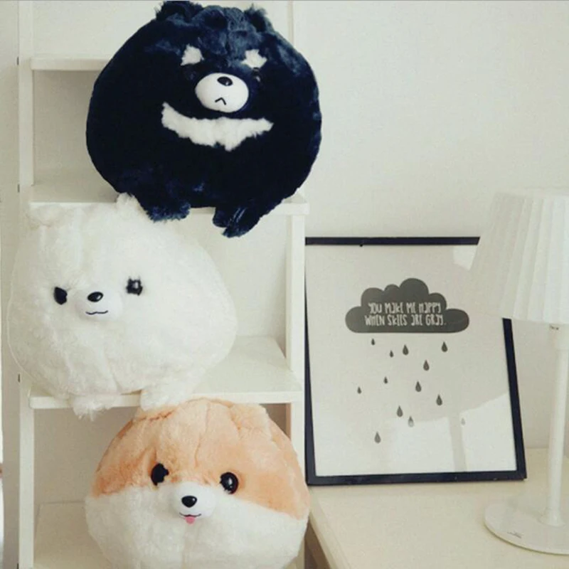 big round stuffed animal