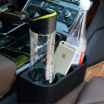 

Nile Car Multi-function Racks Car Gap Plug Cup Holder Mobile Phone Holder Storage Box Three-in-one For Auto Car Storage