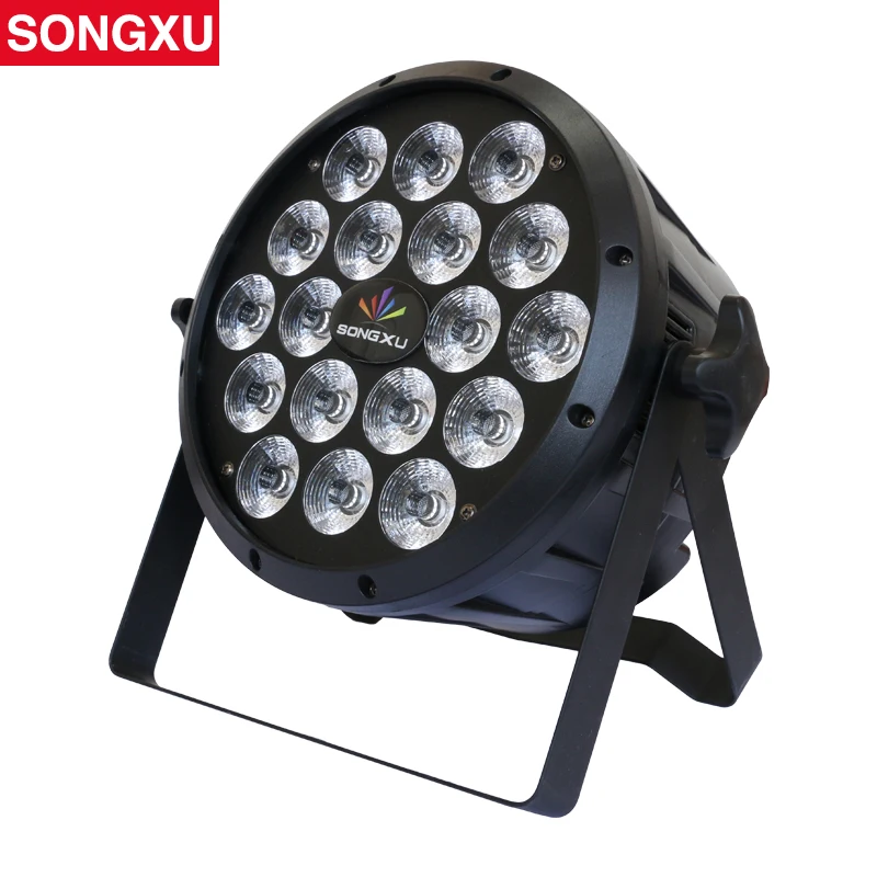 

18x10W RGBW 4in1 LED Led Flat Par Light DMX512 Stage Effect Lighting DJ Disco Par Light/SX-PL1810A