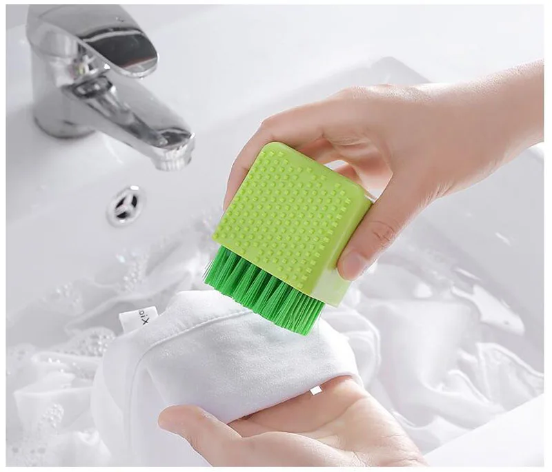 New Silicone Clothes Cleaning Brush Kitchen Gadgets For Washing Pincel Dish Bowl Brushes Clothes Cleaner Tools Cleaning Brush (17)