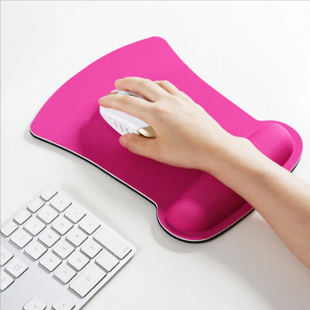 Etmakit Computer Thicken Soft Sponge Wrist Rest Mouse Pad For Optical/Trackball Mat Mice Pad Computer Durable Comfy Mouse Mat|mouse mat|rest mouse padmouse pad - AliExpress