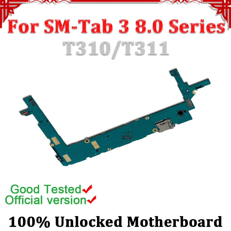 Замена для samsung Galaxy Tab 3 8,0 T310 T311 материнская плата, разборная материнская плата для Galaxy Tab 3 8,0 T310 T311