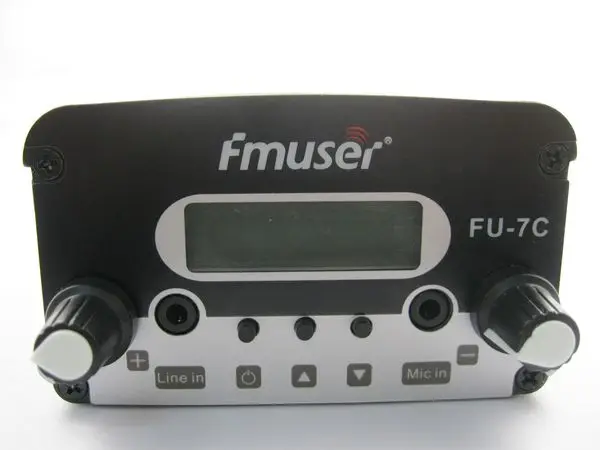 

FU-7C 7W broadcast fm radio transmitter and DP100 dipole fm antenna A KIT