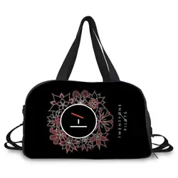 Индивидуальные унисекс дорожная сумка Twenty One Pilots Сумка Пляжная Сумка Crossbody большой Ёмкость пары Duffel посылка