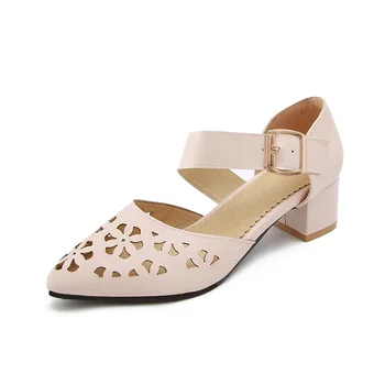 

2018 summer new style pointed with student size code 33-43 hollow sandals 18330
