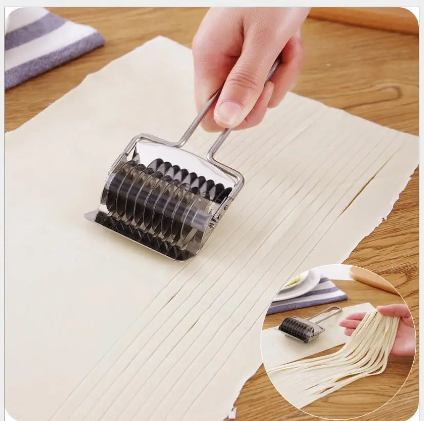 Household Manual Pasta Machine Stainless Steel Pressing Shredder